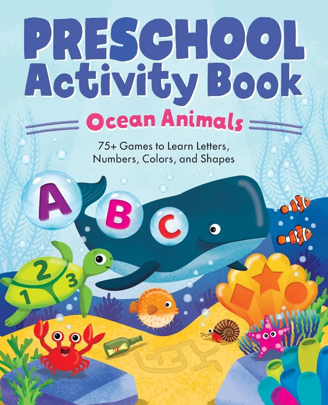 Cover: 9781647392376 | Preschool Activity Book Ocean Animals | Kailan Carr | Taschenbuch