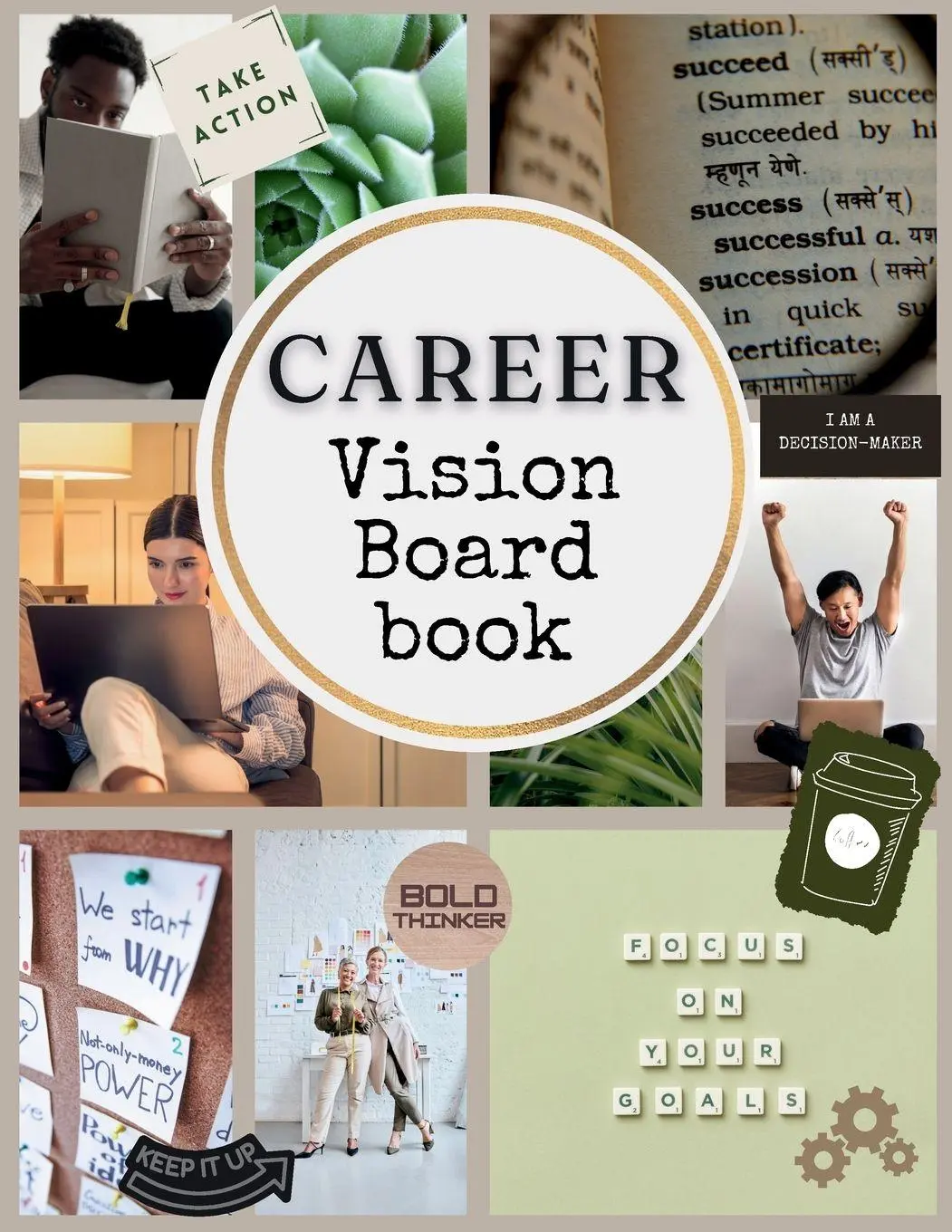 Cover: 9781916982376 | Career Boss Vision Board Book | Journey Together Publishing | Buch