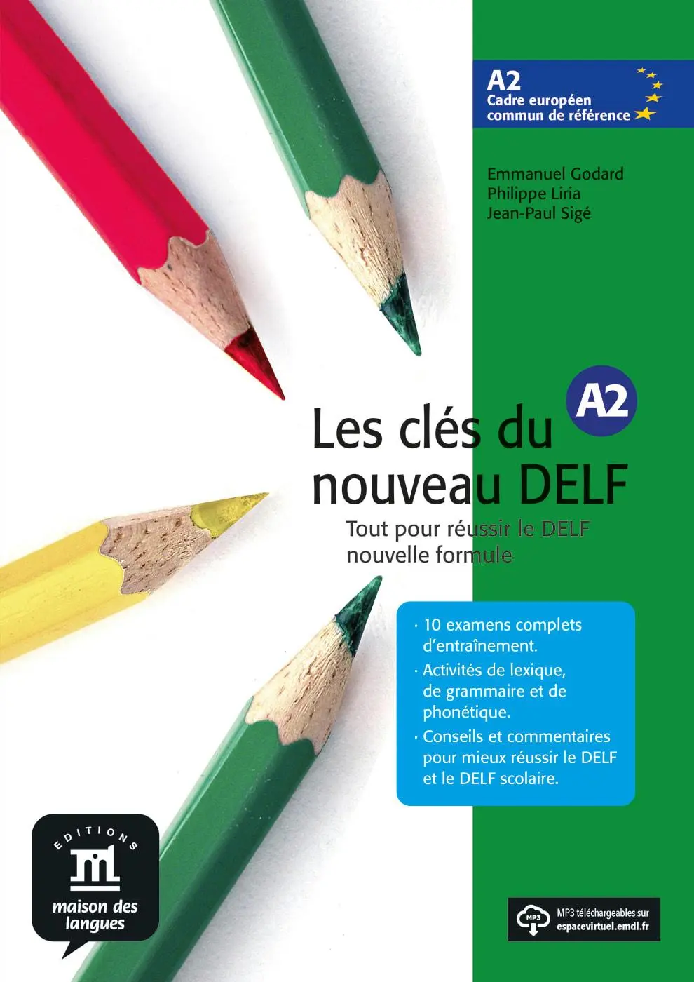 Cover: 9783125292376 | Les clés du nouveau DELF A2 . Livre de l'élève. Mit CD-ROM | Godard