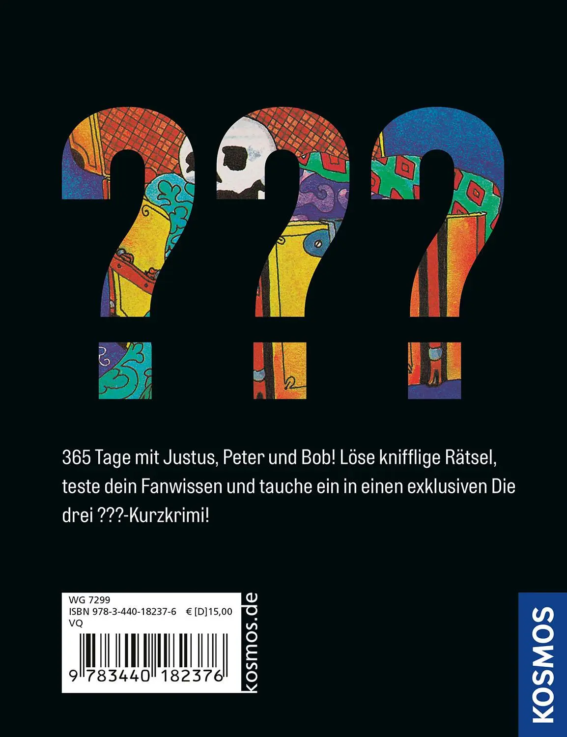 Bild: 9783440182376 | Die drei ??? und der seltsame Kalender 2026 | Tagesabreißkalender