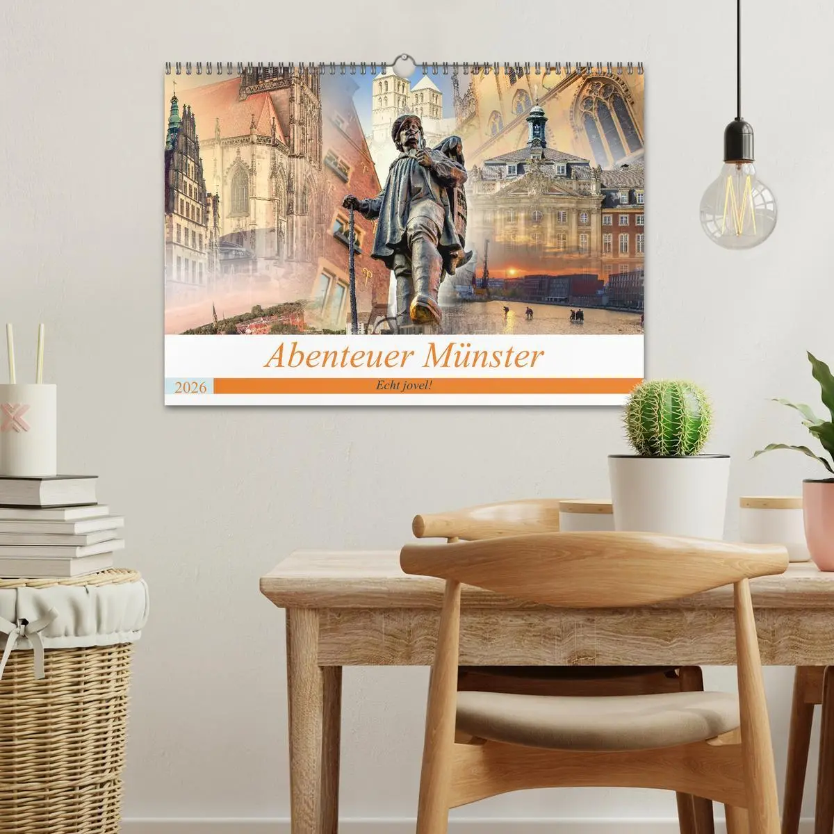Bild: 9783457632376 | Abenteuer Münster - Echt jovel! (Wandkalender 2026 DIN A3 quer),...
