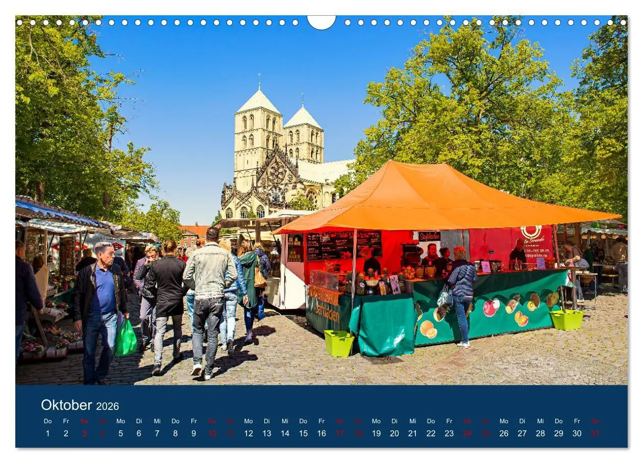 Bild: 9783457632376 | Abenteuer Münster - Echt jovel! (Wandkalender 2026 DIN A3 quer),...