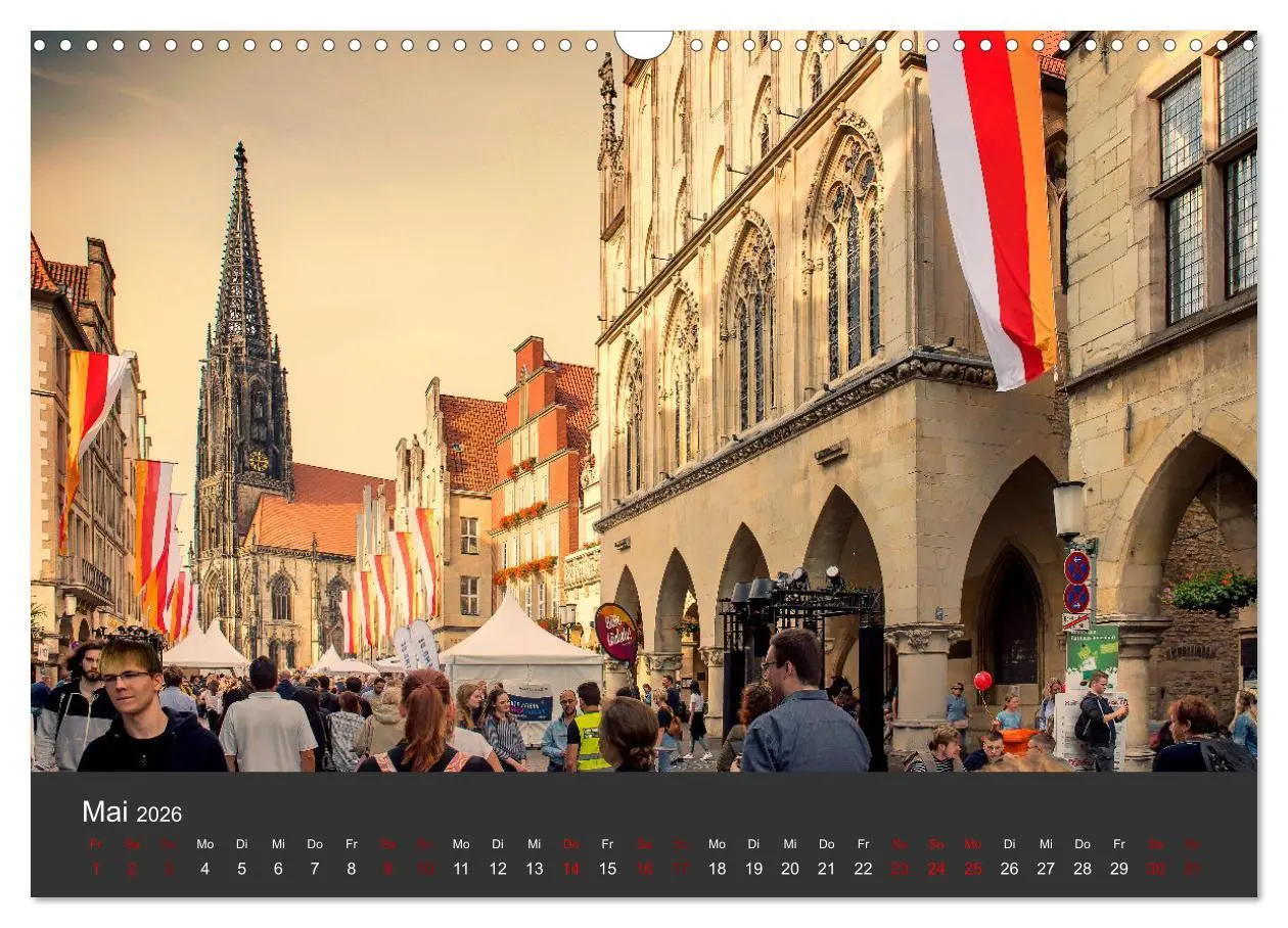 Bild: 9783457632376 | Abenteuer Münster - Echt jovel! (Wandkalender 2026 DIN A3 quer),...