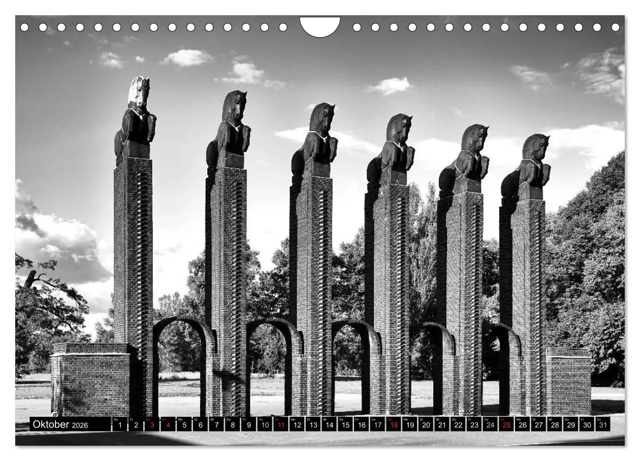 Bild: 9783516032376 | Magdeburg in Schwarz - Weiß (Wandkalender 2026 DIN A4 quer),...