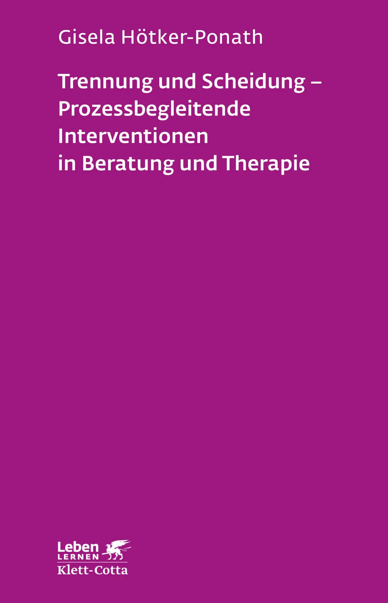 Cover: 9783608892376 | Trennung und Scheidung - Prozessbegleitende Intervention in...