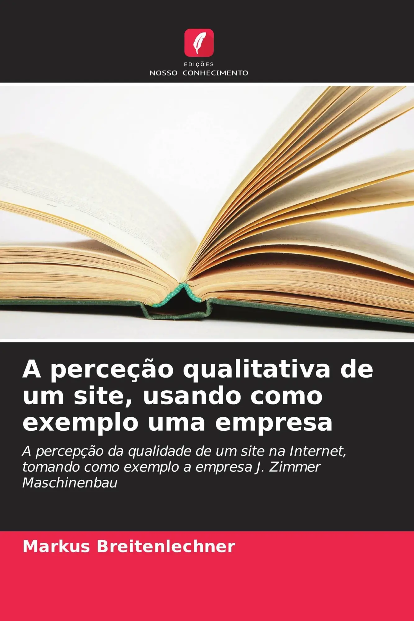 A perceção qualitativa de um site, usando como exemplo uma empresa
