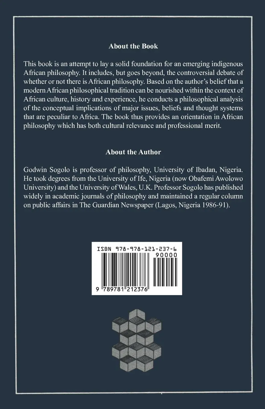 Rückseite: 9789781212376 | Foundations of African Philosophy. A Definitive Analysis of...