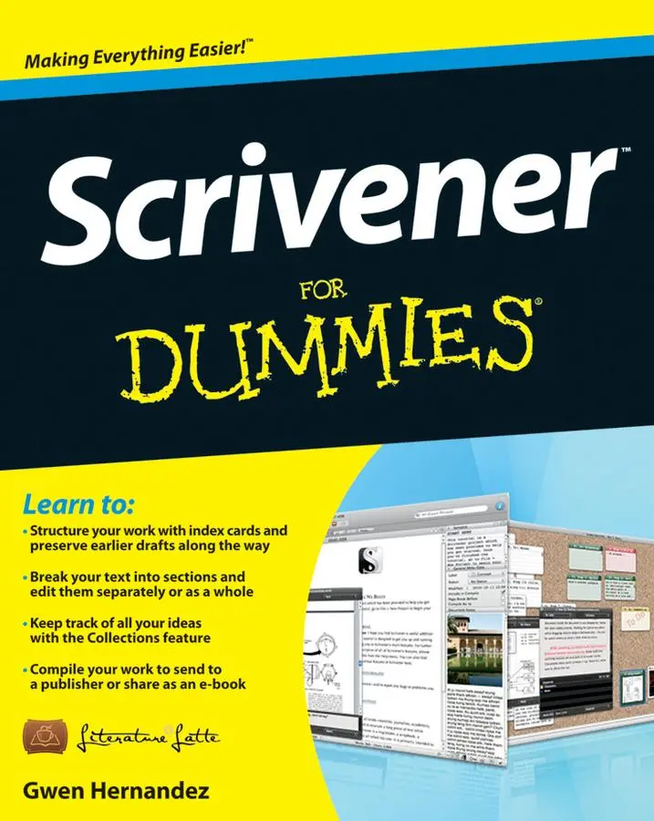 Cover: 9781118312476 | Scrivener for Dummies | Gwen Hernandez | Taschenbuch | 402 S. | 2012