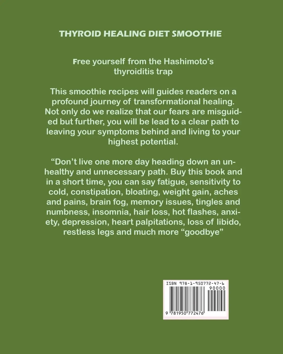 Rückseite: 9781950772476 | THYROID HEALING Diet Smoothie | Lizzy Brown | Taschenbuch | Paperback
