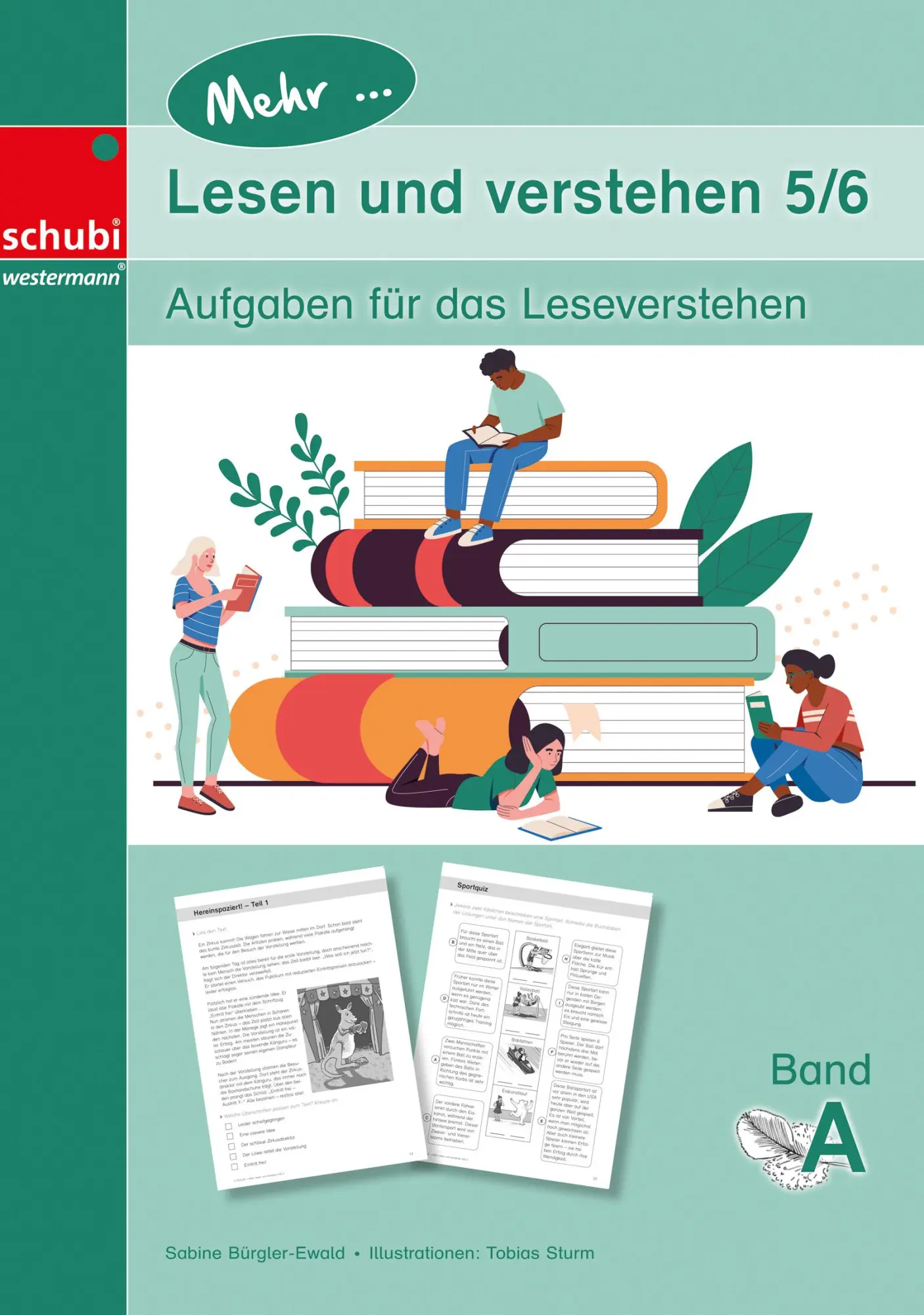 Cover: 9783072102476 | Mehr... Lesen und verstehen 5/6 Band A | Sabine Bürgler-Ewald | Buch
