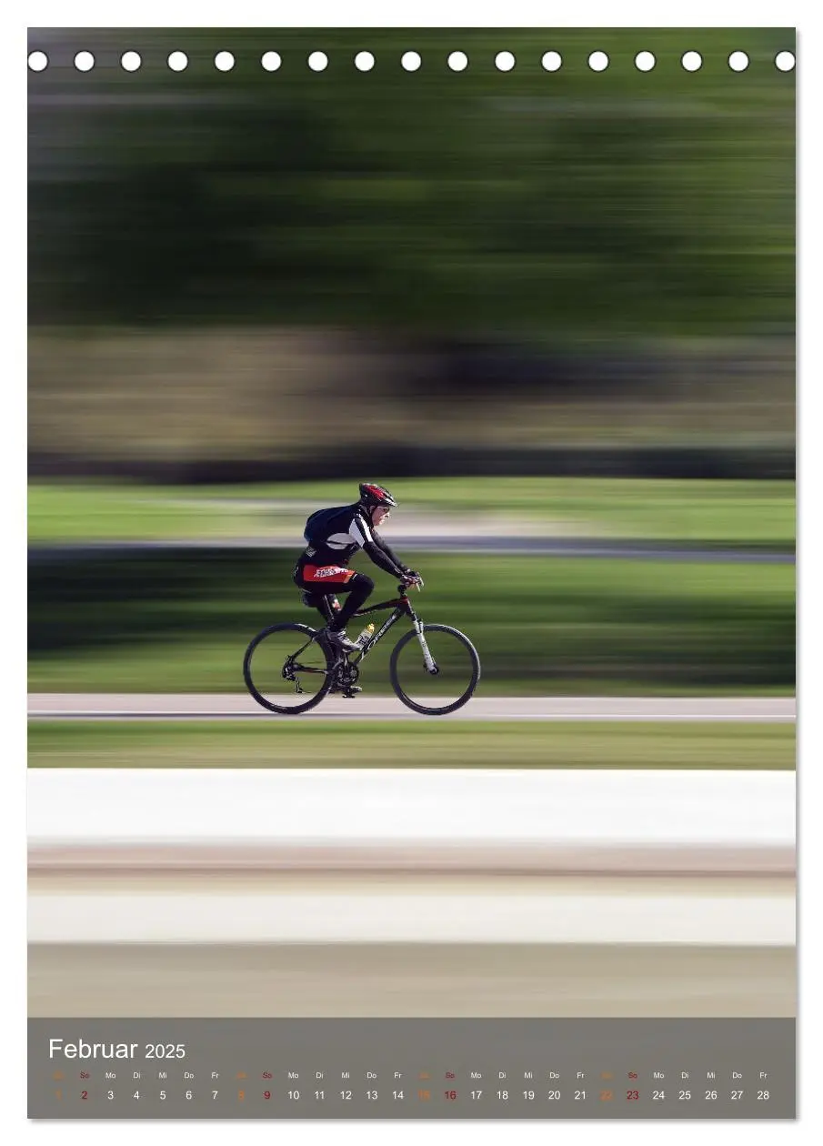 Bild: 9783435912476 | Fahrradfahren (Tischkalender 2025 DIN A5 hoch), CALVENDO...