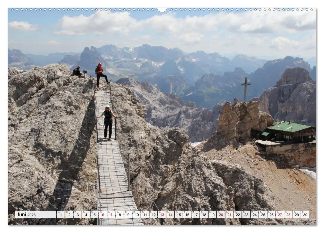 Bild: 9783457482476 | Klettersteige in Norditalien (Wandkalender 2026 DIN A2 quer),...