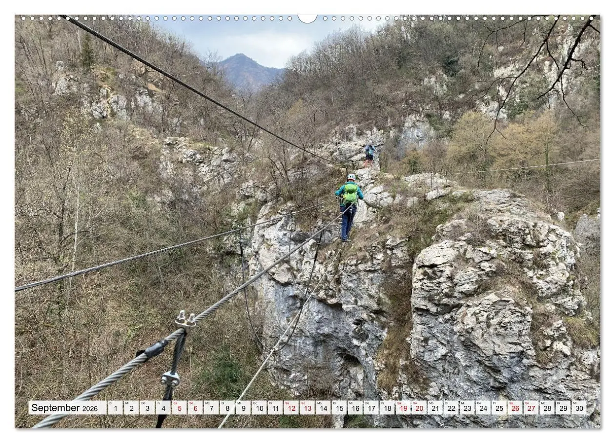 Bild: 9783457482476 | Klettersteige in Norditalien (Wandkalender 2026 DIN A2 quer),...