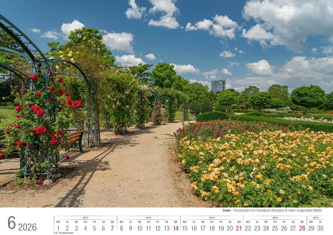 Bild: 9783965352476 | Bonn 2026 Bildkalender A4 quer, spiralgebunden | Holger Klaes | 2026