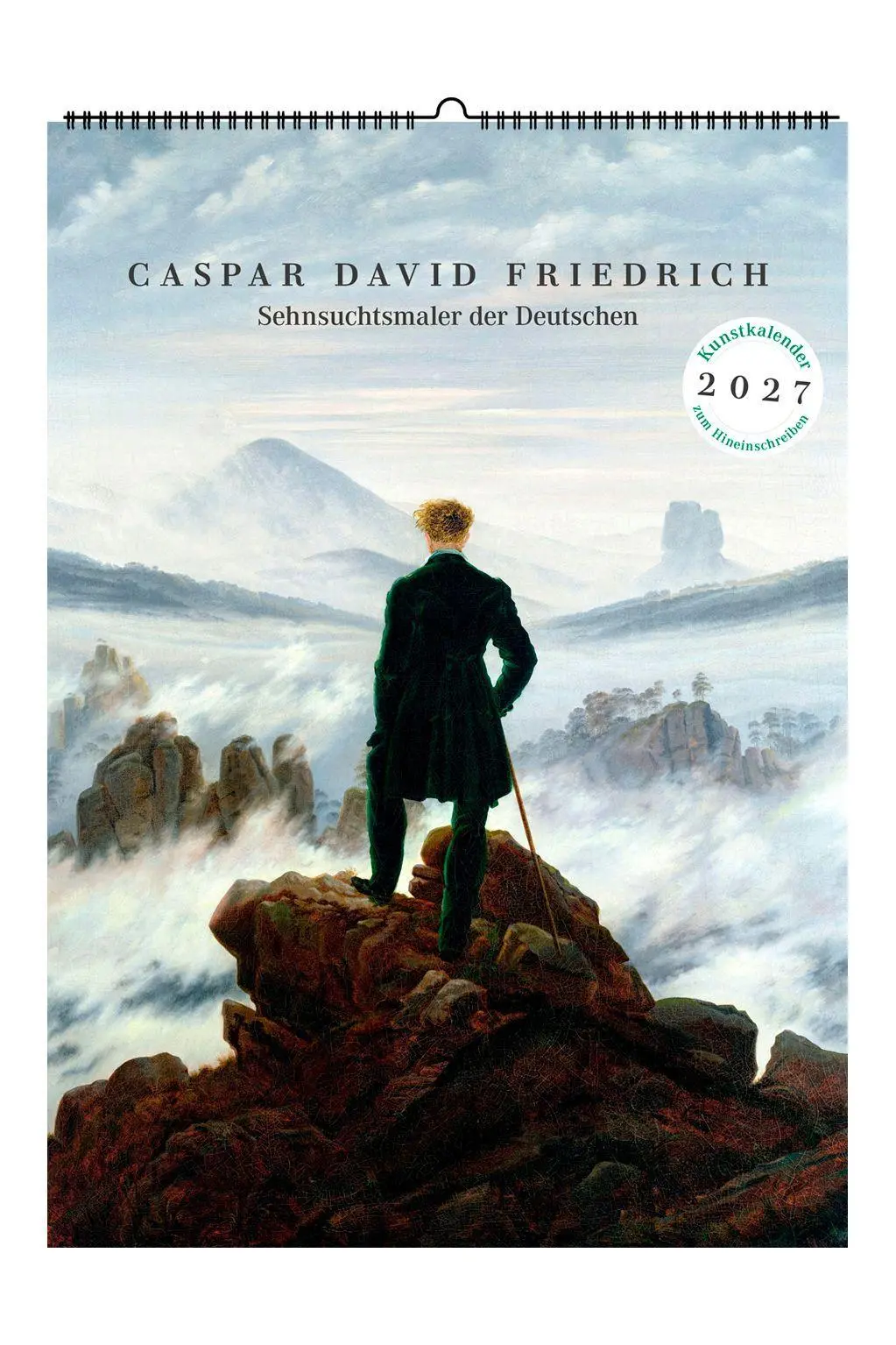 Cover: 9783968492476 | Caspar David Friedrich. Wandkalender 2027 | Caspar D. Friedrich | 2027
