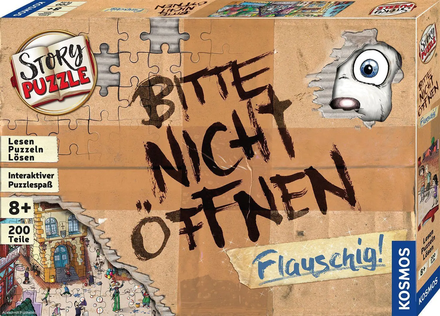 Cover: 4002051682576 | Story-Puzzle: Bitte nicht öffnen | Spiel | Brettspiel | 682576 | 2022