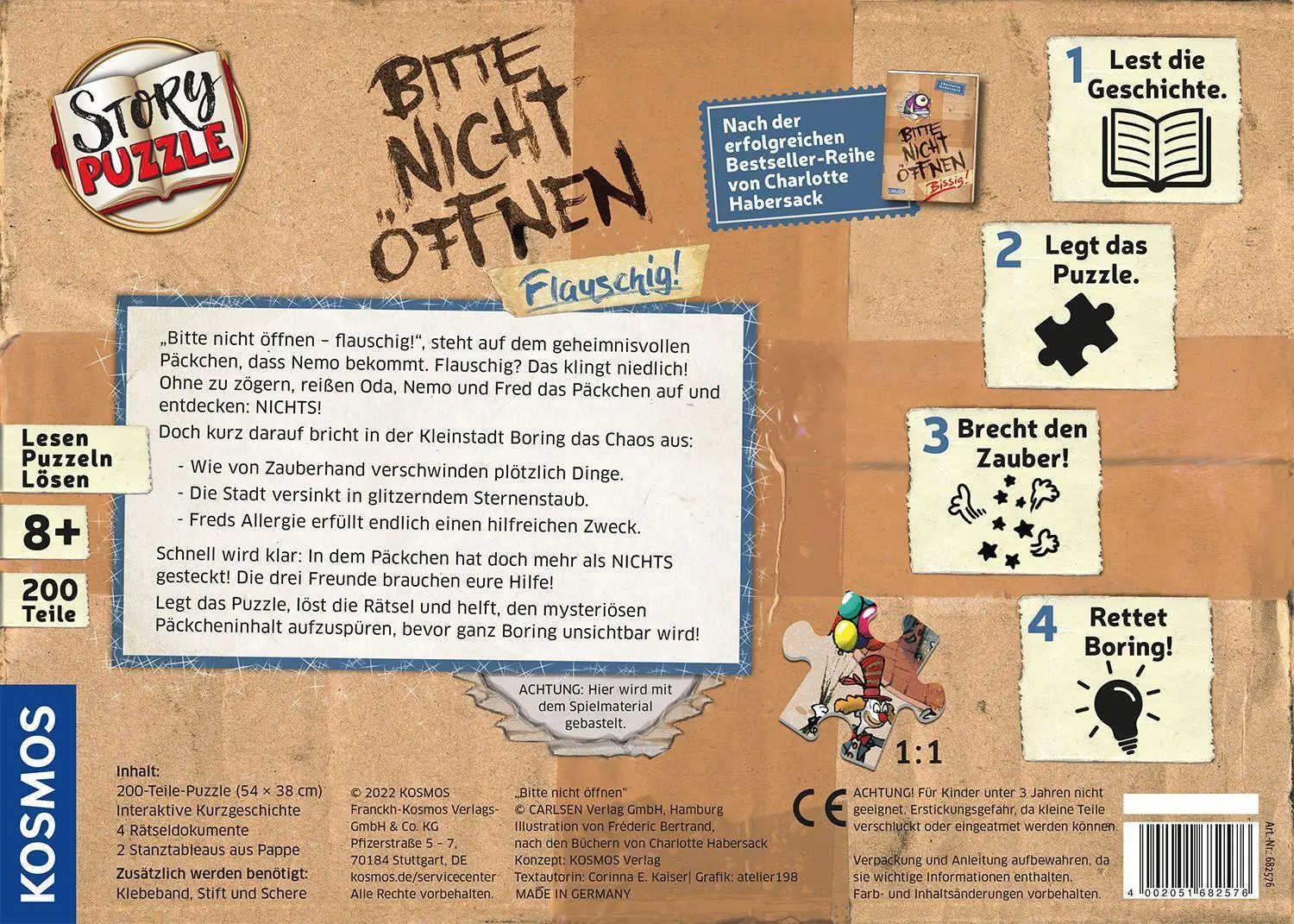 Bild: 4002051682576 | Story-Puzzle: Bitte nicht öffnen | Spiel | Brettspiel | 682576 | 2022