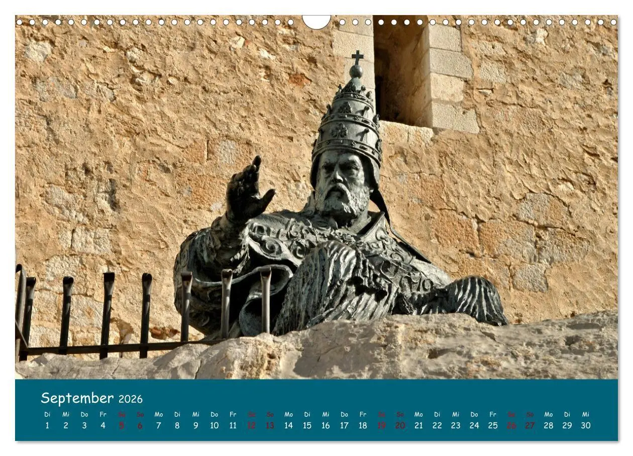 Bild: 9783457612576 | Peniscola - Gelebte Geschichte (Wandkalender 2026 DIN A3 quer),...