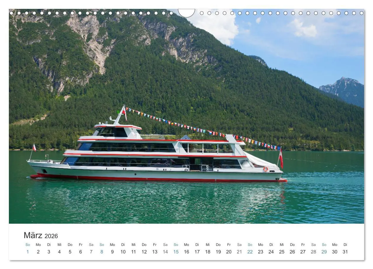 Bild: 9783457782576 | Es is so schee am Achensee 2026 (Wandkalender 2026 DIN A3 quer),...