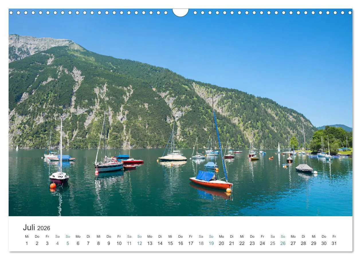 Bild: 9783457782576 | Es is so schee am Achensee 2026 (Wandkalender 2026 DIN A3 quer),...