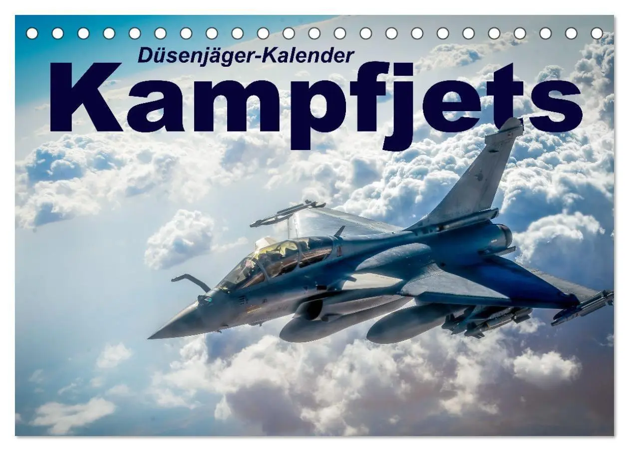 Cover: 9783569342576 | Kampfjets - Düsenjäger-Kalender (Tischkalender 2027 DIN A5 quer),...