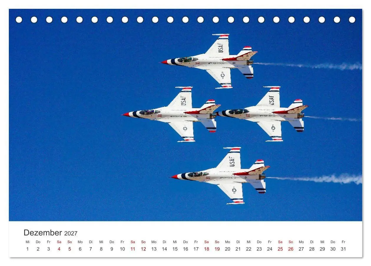 Bild: 9783569342576 | Kampfjets - Düsenjäger-Kalender (Tischkalender 2027 DIN A5 quer),...