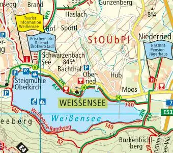 Bild: 9783747302576 | Füssen und Umgebung mit Tannheimer Tal 1:50 000 | (Land-)Karte | 2018