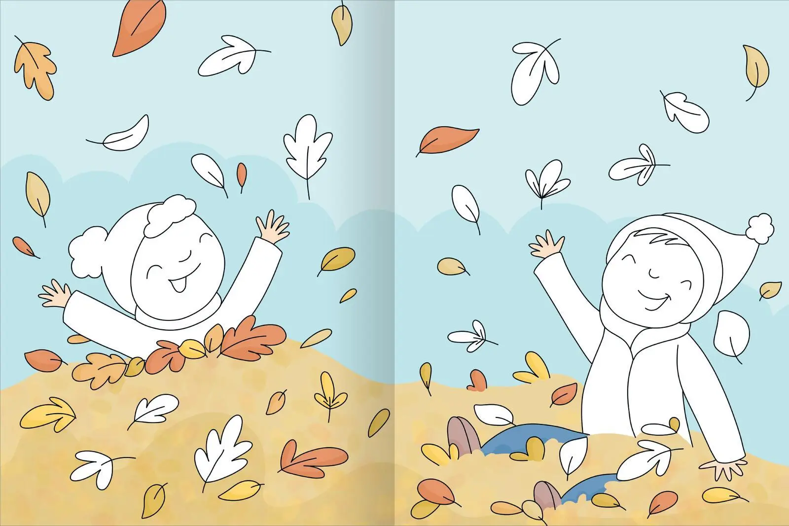 Bild: 9783845862576 | Mein großes buntes Malbuch - Herbst | Ab 3 Jahren | Marlit Kraus