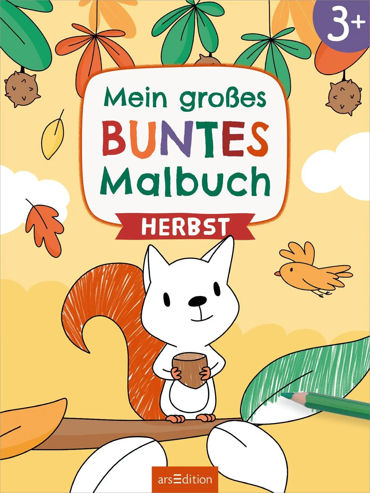 Bild: 9783845862576 | Mein großes buntes Malbuch - Herbst | Ab 3 Jahren | Marlit Kraus