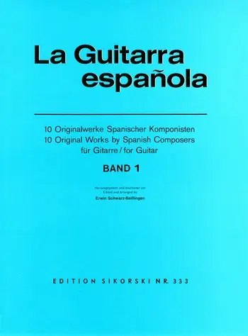 Cover: 9790003002576 | La Guitarra Espanola Band 1 für Gitarre | Hans Sikorski Musikverlage