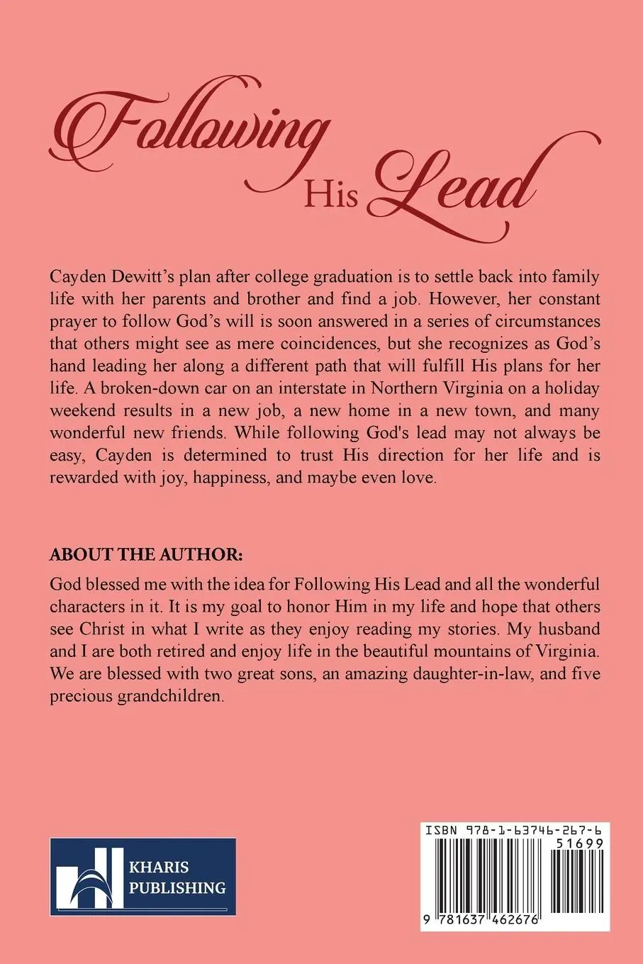 Rückseite: 9781637462676 | Following His Lead | Rhonda Baldwin | Taschenbuch | Englisch | 2024