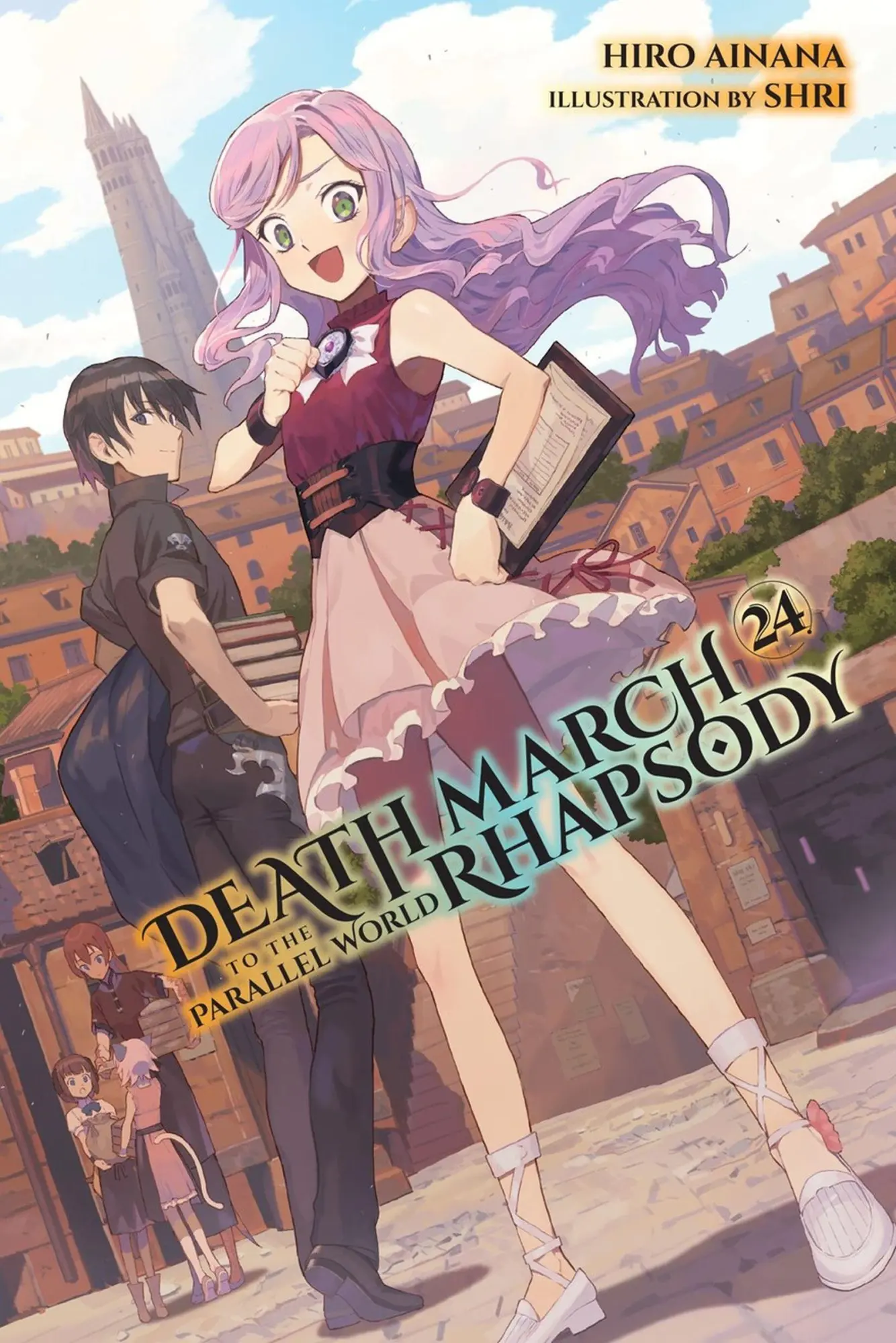 Cover: 9781975362676 | Death March to the Parallel World Rhapsody, Vol. 24 (Light Novel)