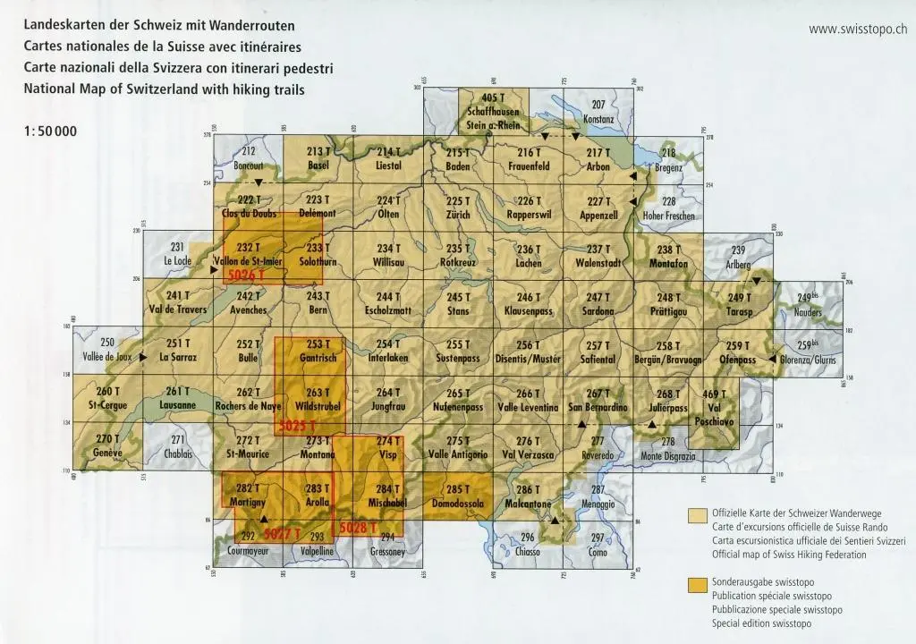Bild: 9783302302676 | Swisstopo 1 : 50 000 San Bernardino | swisstopo | (Land-)Karte | 2025