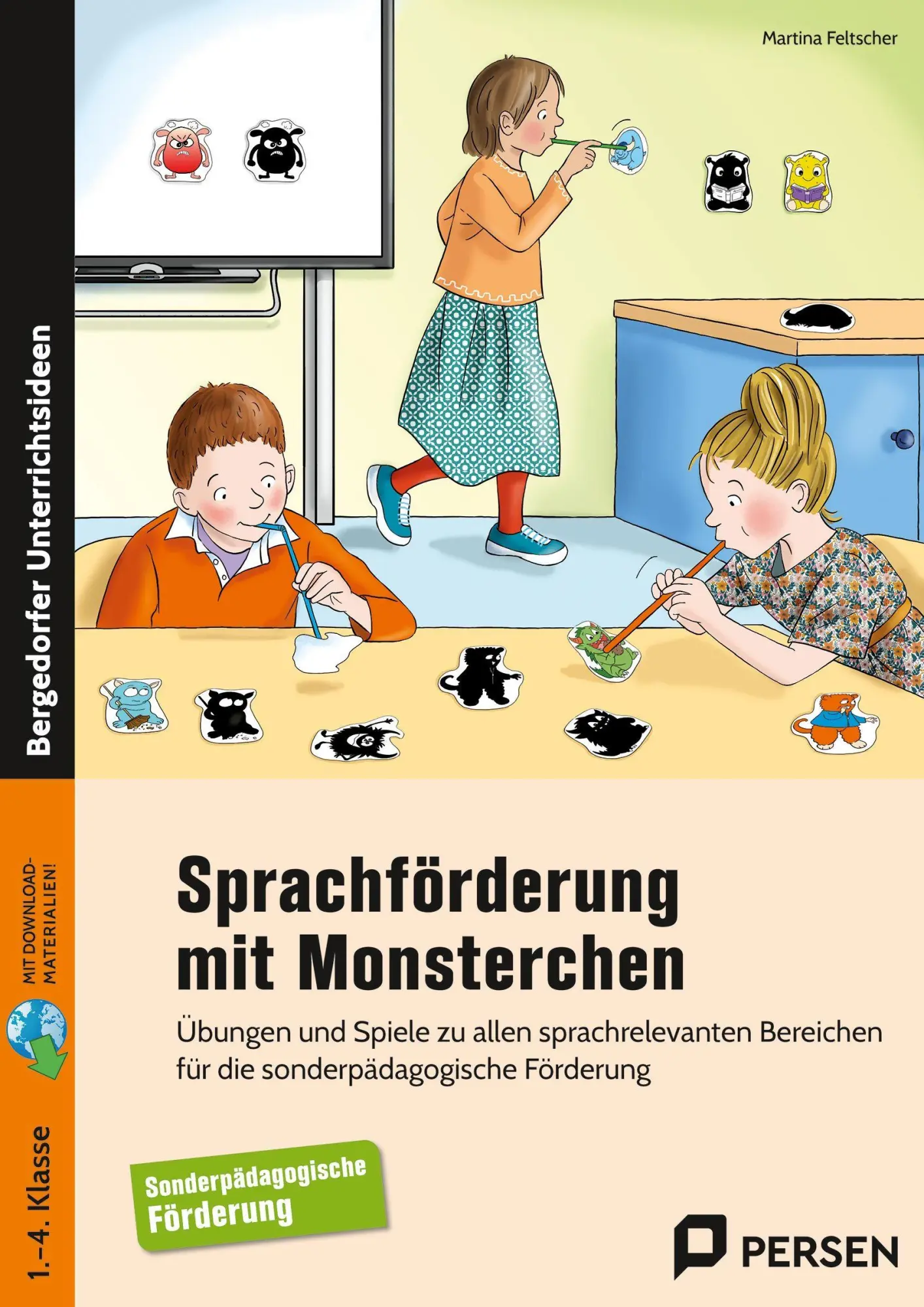 Cover: 9783403212676 | Sprachförderung mit Monsterchen | Martina Feltscher | Bundle | Deutsch