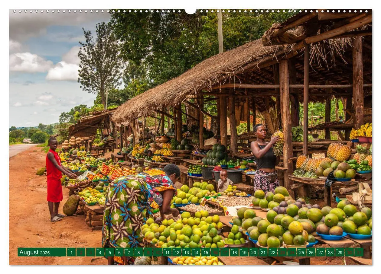 Bild: 9783435372676 | Uganda - im Herzen von Afrika (Wandkalender 2025 DIN A2 quer),...