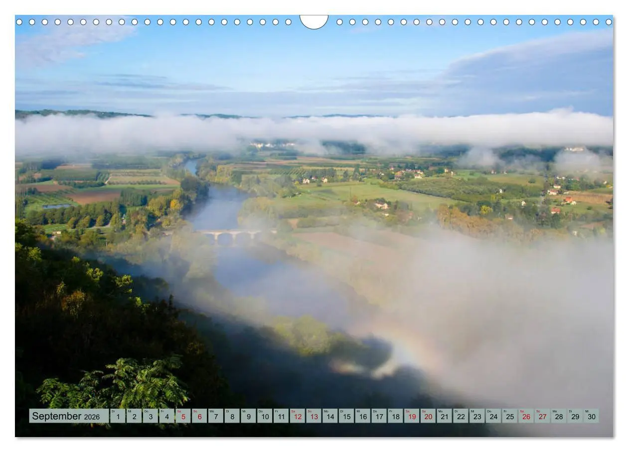 Bild: 9783457842676 | Mystische Dordogne (Wandkalender 2026 DIN A3 quer), CALVENDO...