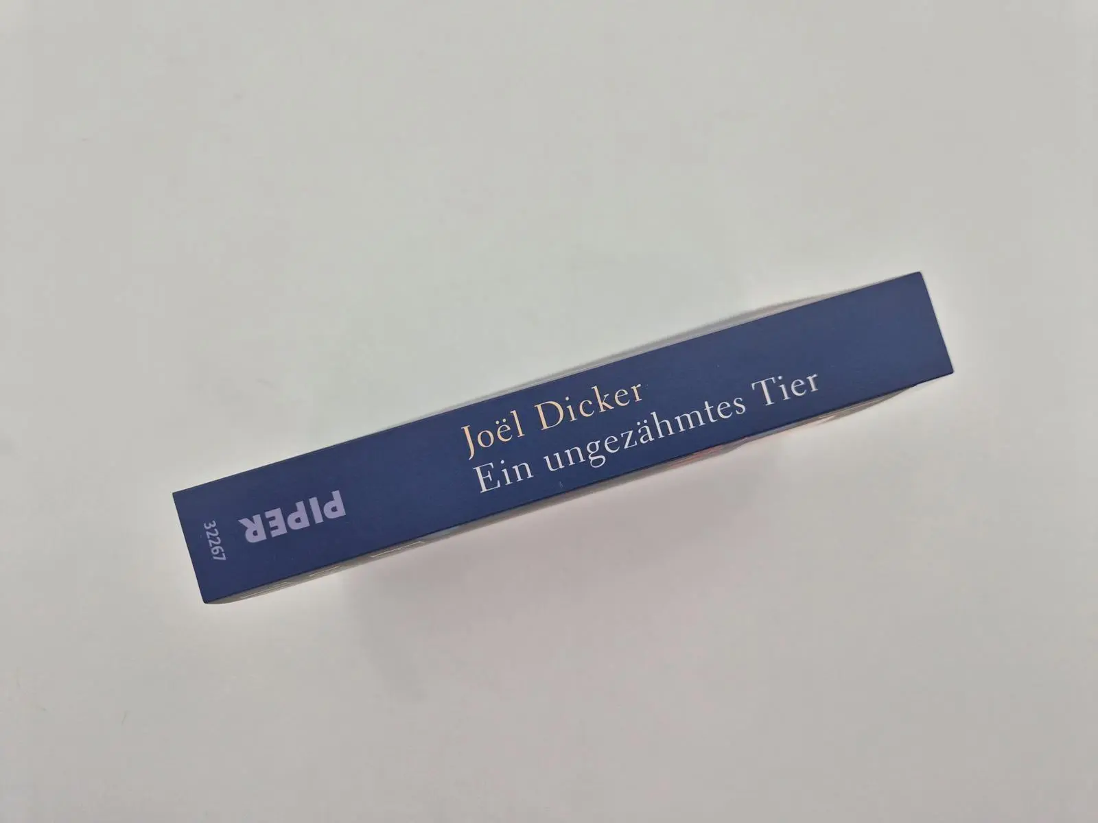 Bild: 9783492322676 | Ein ungezähmtes Tier | Joël Dicker | Taschenbuch | 432 S. | Deutsch