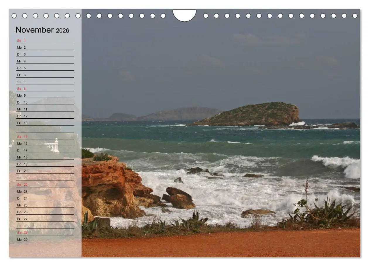 Bild: 9783516172676 | Zauberhaftes Ibiza - Terminplaner (Wandkalender 2026 DIN A4 quer),...