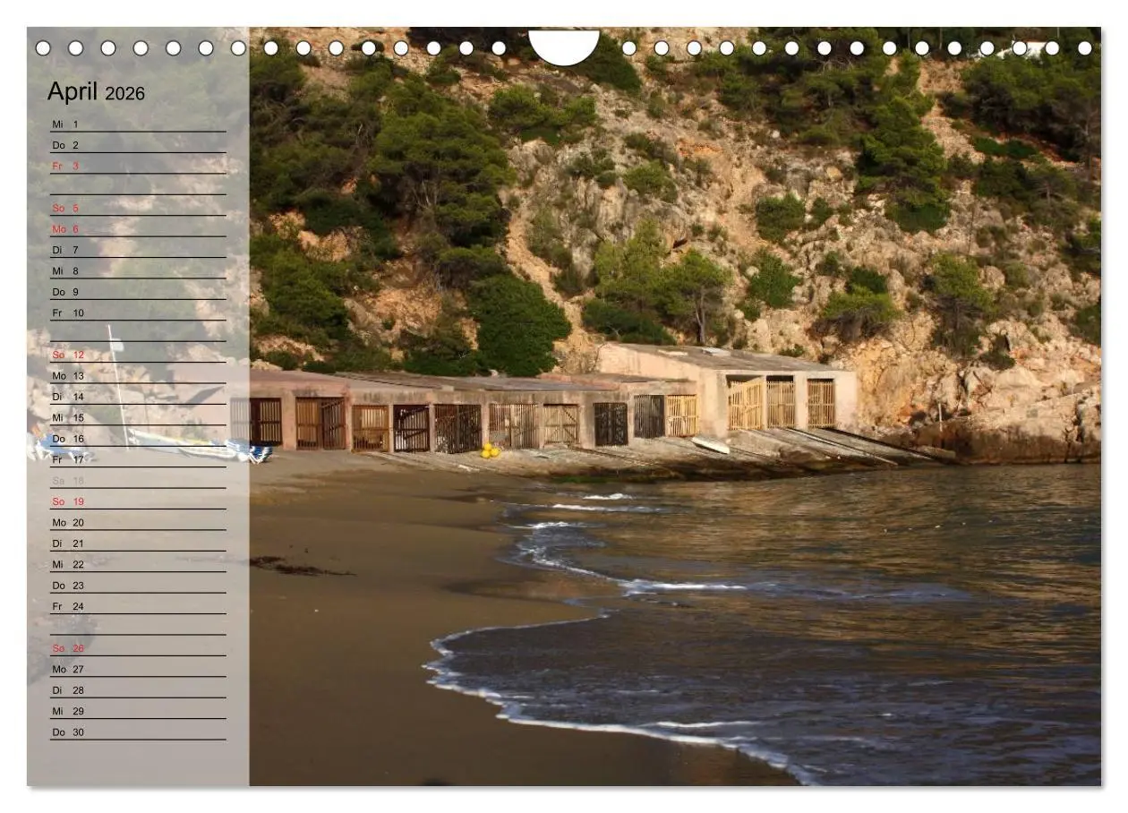 Bild: 9783516172676 | Zauberhaftes Ibiza - Terminplaner (Wandkalender 2026 DIN A4 quer),...