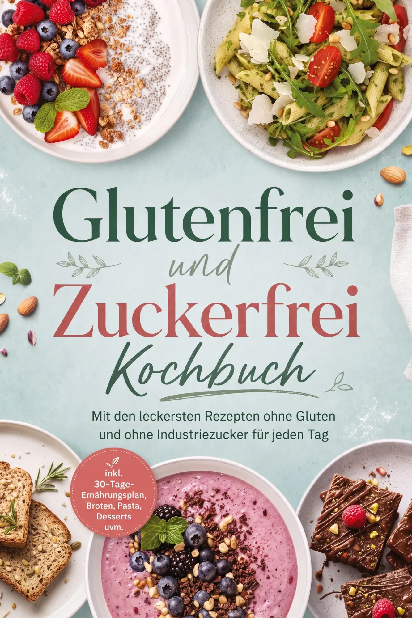 Cover: 9783694382676 | Glutenfrei und Zuckerfrei Kochbuch: Mit den leckersten Rezepten...