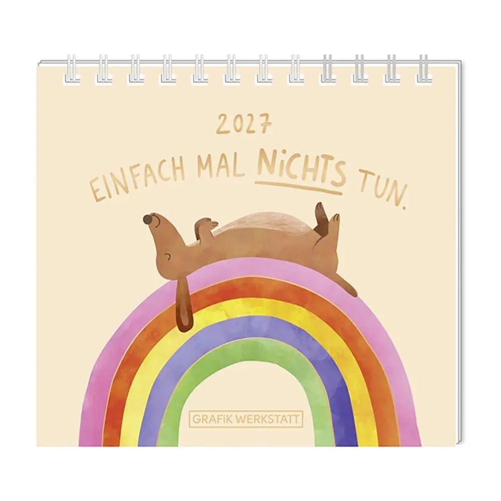 Cover: 9783986362676 | Mini-Kalender 2027 Einfach mal nichts tun. | Mini-Kalender | Original