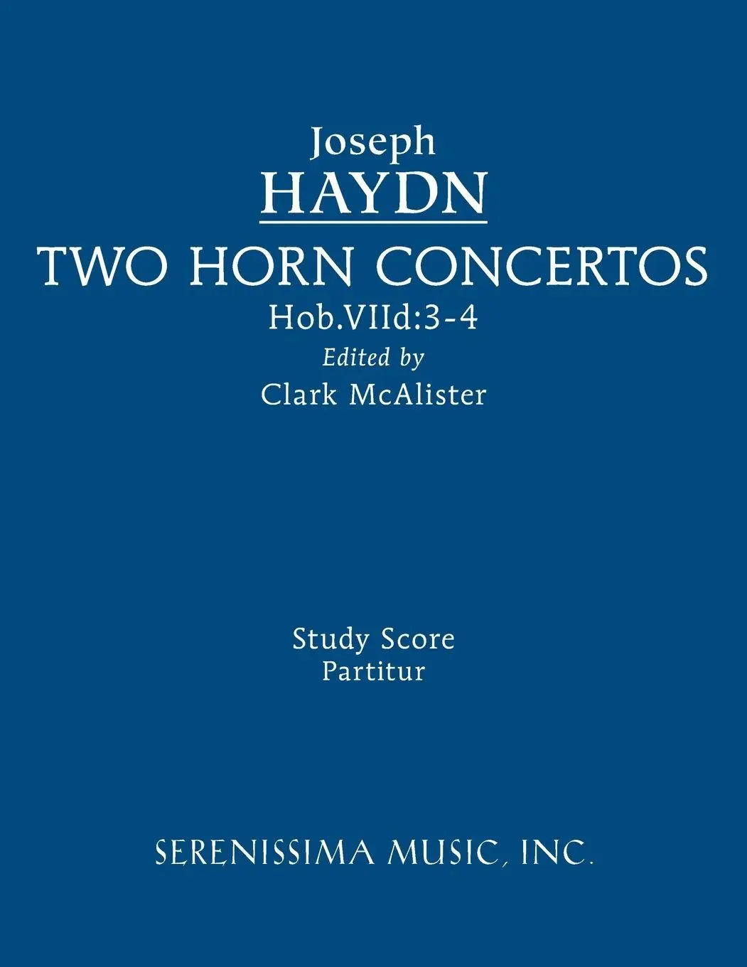 Cover: 9781608742776 | Two Horn Concertos | Study score | Joseph Haydn | Taschenbuch | 2022
