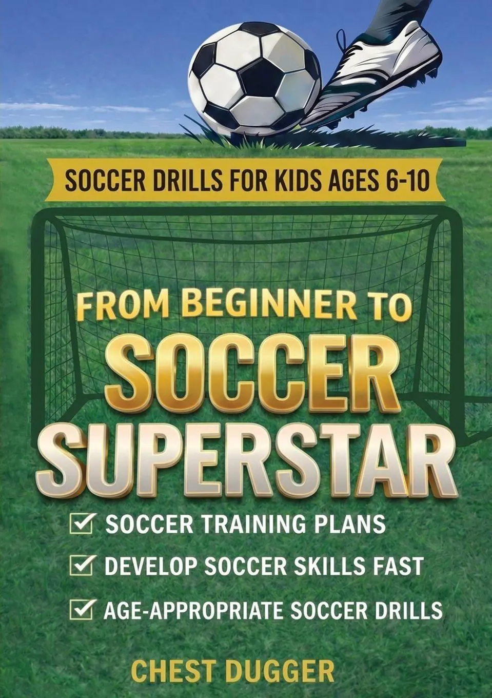Cover: 9781764312776 | From Beginner to Soccer Superstar - Soccer Drills for Kids Ages 6-10