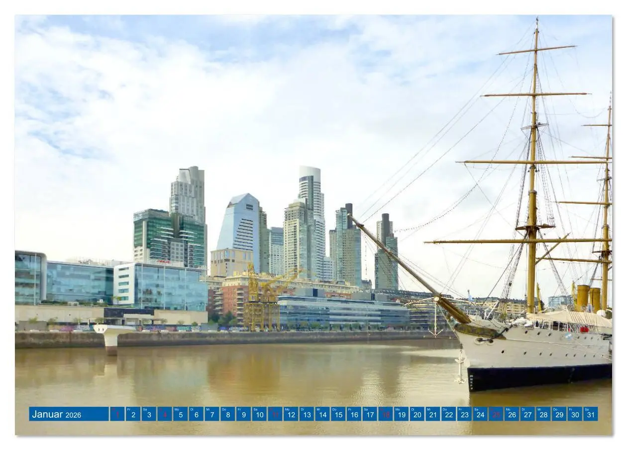 Bild: 9783457692776 | Buenos Aires - Moderne und Tradition (Tischkalender 2026 DIN A5...