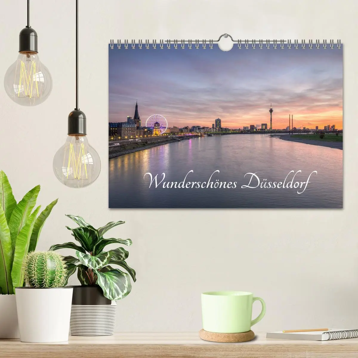 Bild: 9783457762776 | Wunderschönes Düsseldorf (Wandkalender 2026 DIN A4 quer), CALVENDO...