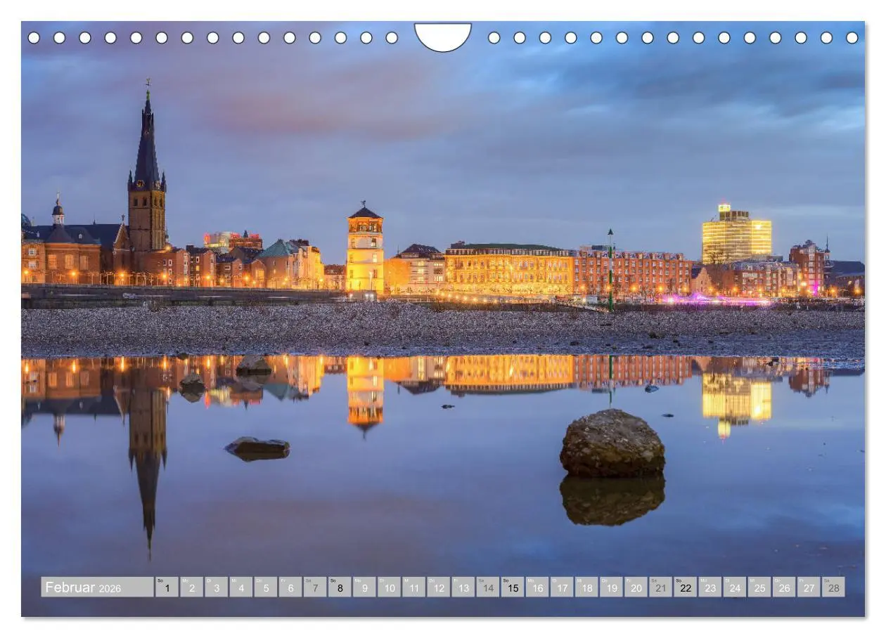 Bild: 9783457762776 | Wunderschönes Düsseldorf (Wandkalender 2026 DIN A4 quer), CALVENDO...