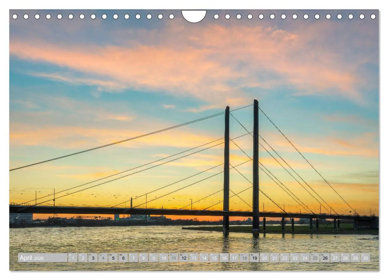 Bild: 9783457762776 | Wunderschönes Düsseldorf (Wandkalender 2026 DIN A4 quer), CALVENDO...