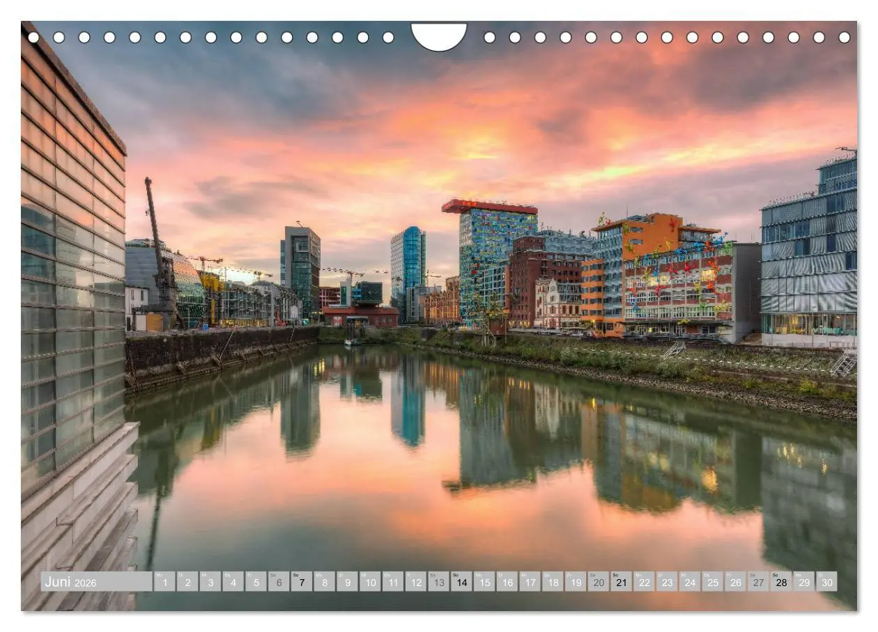 Bild: 9783457762776 | Wunderschönes Düsseldorf (Wandkalender 2026 DIN A4 quer), CALVENDO...