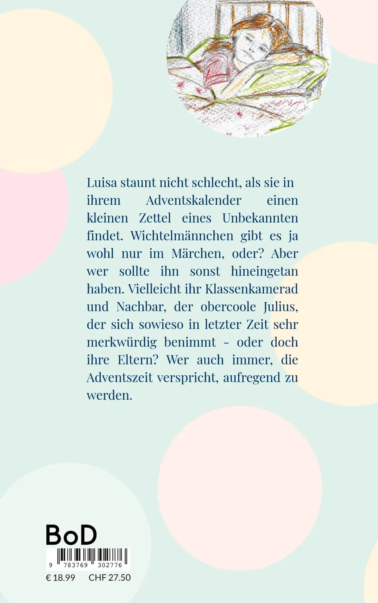Rückseite: 9783769302776 | Der merkwürdige Adventskalender | Annika Kempke | Buch | 70 S. | 2024