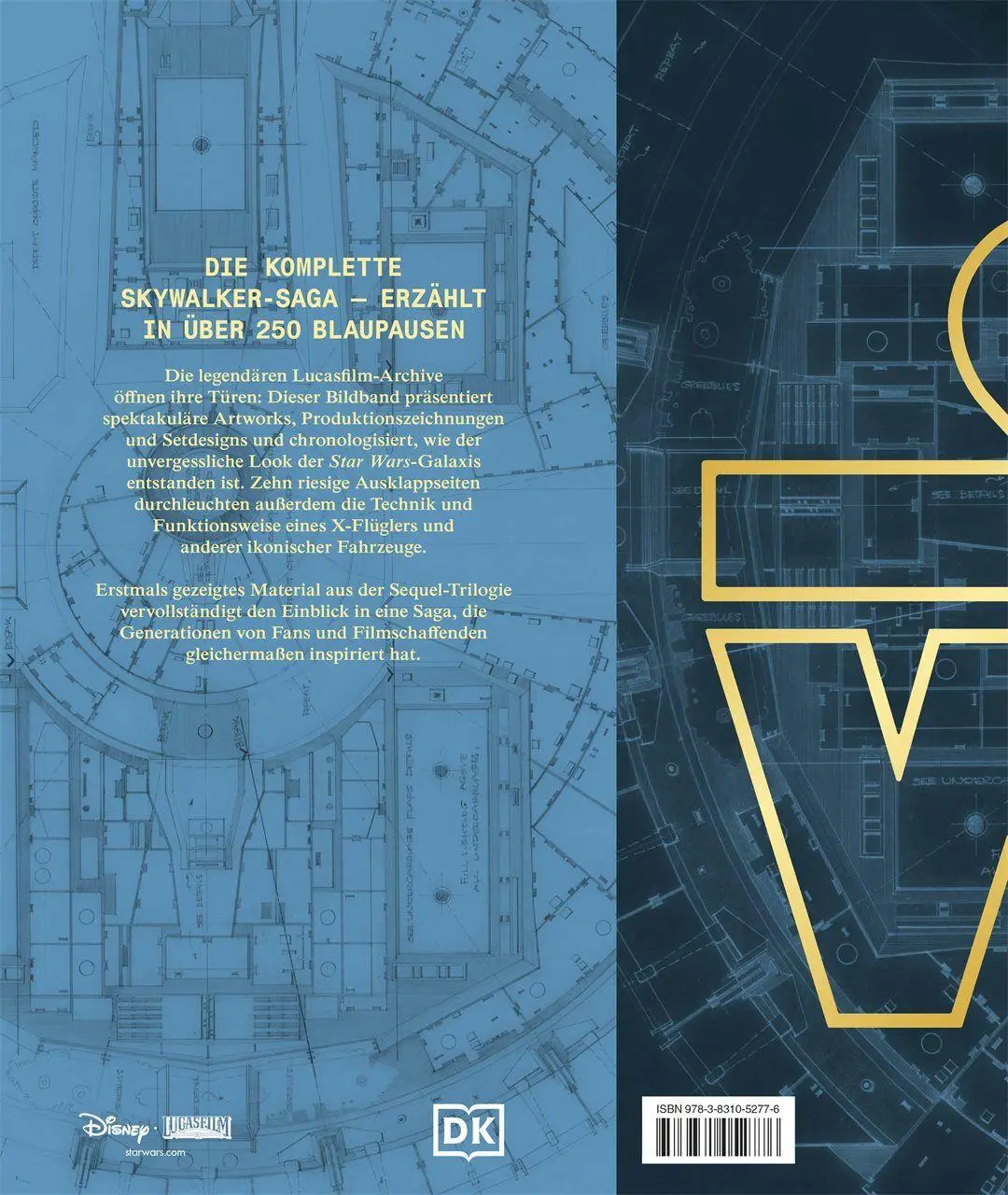 Bild: 9783831052776 | Star Wars Die Blaupausen | DK Verlag | Buch | 336 S. | Deutsch | 2026